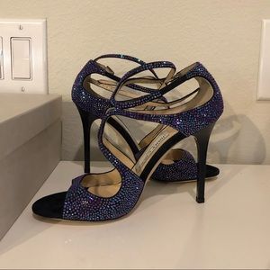 Jimmy Choo Lang Sandal Heels 💜